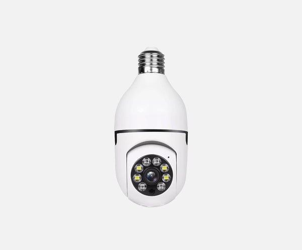 Smart Camera Bulb – 360° Security Camera & LED Light