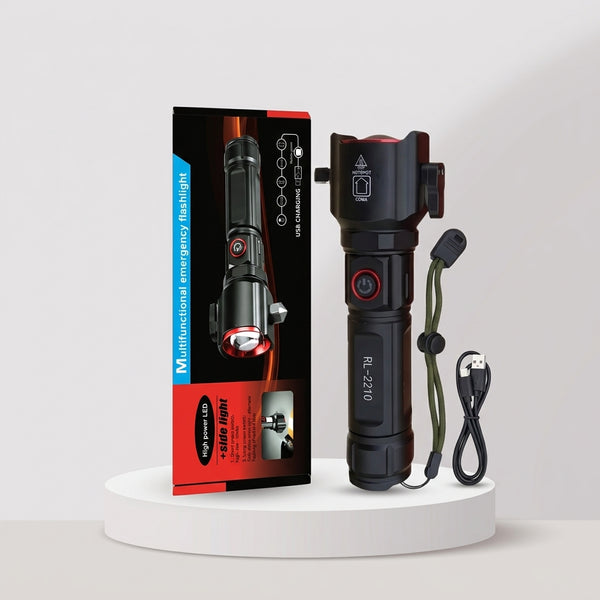 Super Bright Multifunctional Emergency Flashlight – Portable LED Light