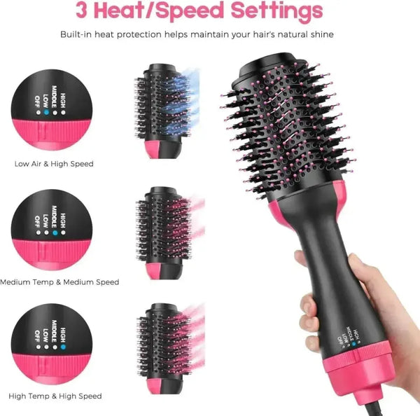 3-in-1 Hair Dryer & Styler – Dry, Smooth & Style in One