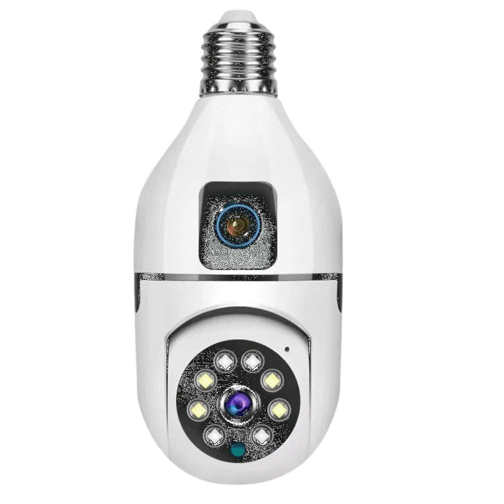 Smart Camera Bulb – 360° Security Camera & LED Light