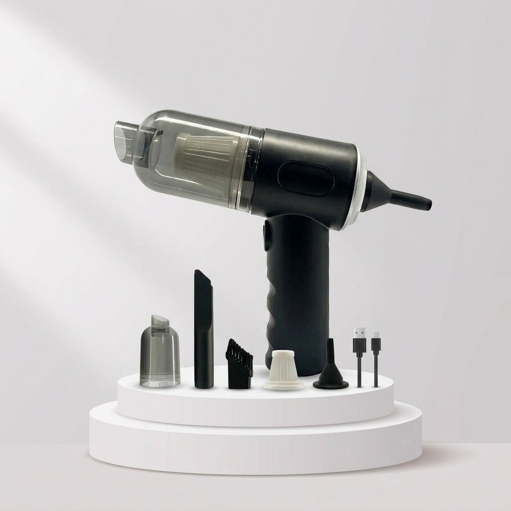 3-in-1 Portable Vacuum Cleaner – Compact Multi-Function Cleaning Tool