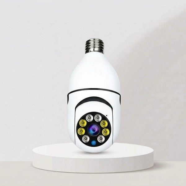 Smart Camera Bulb – 360° Security Camera & LED Light
