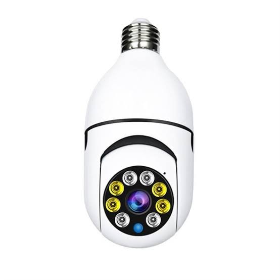 Smart Camera Bulb – 360° Security Camera & LED Light