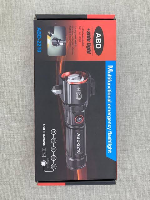 Super Bright Multifunctional Emergency Flashlight – Portable LED Light