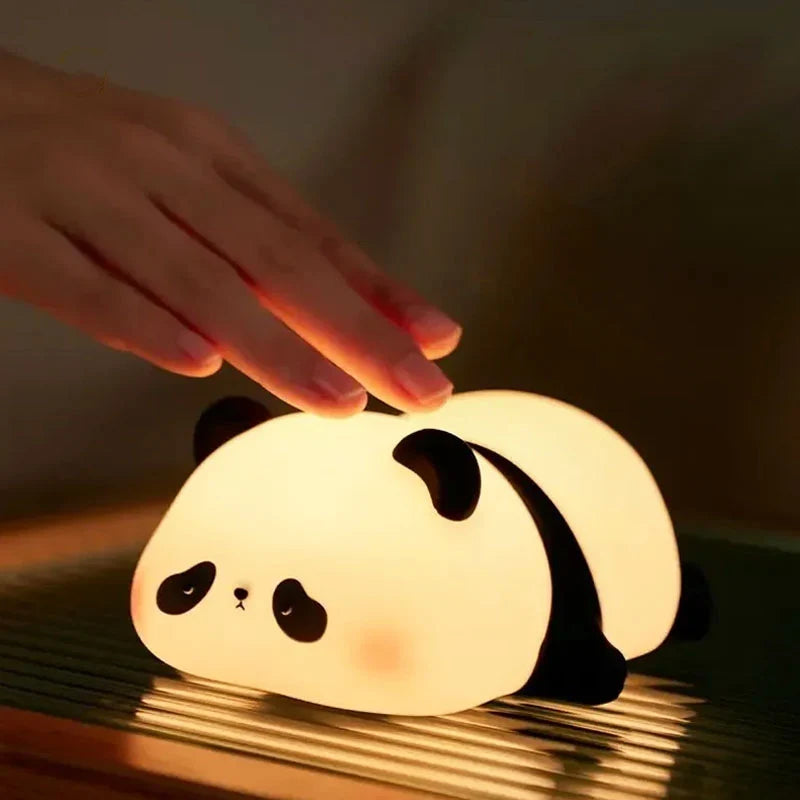 Cute Panda LED Night Lamp – Adorable Bedside & Kids’ Room Light